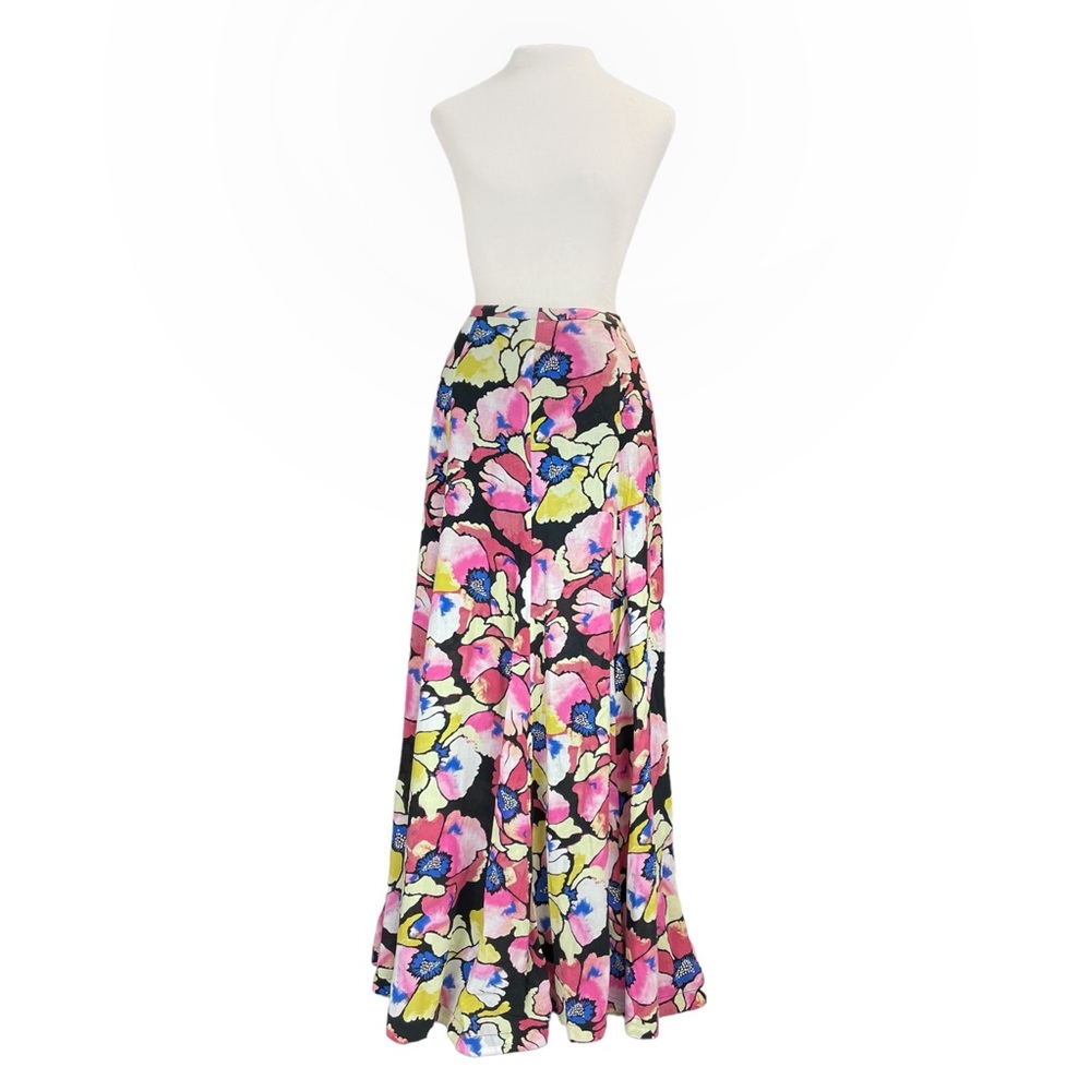 Free People Hot Tropics Maxi Skirt in Multicolor Floral Print Size 0 - Picture 6 of 16